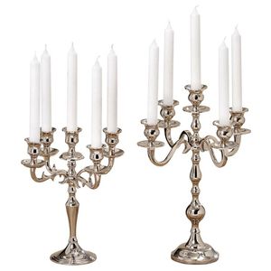 Elegant Iron Candle Stand <b>Candelabra</b> For Modern Interior Decoration And Romantic Dining Ambience Enhancement - Product Image 5