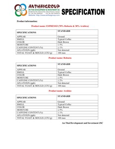 Anthaicafe Café Descafeinado en Grano Entero Original Bulletproof, Tueste Medio Gourmet Premium, Robusta Orgánica de Daklak, Vietnam, en Bolsa - Product Image 5