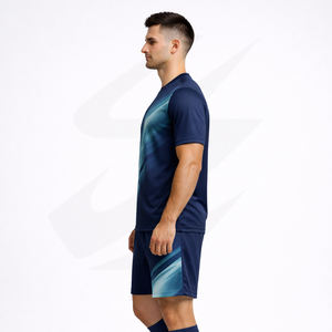 Uniformes de Fútbol Personalizados, Camisetas de Fútbol, Sublimación, Malla de Poliéster, Ropa Deportiva, Ropa de Equipo, MOQ Bajo, Venta al Por Mayor - Product Image 3