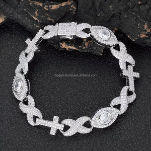 Collar de Oro Amarillo Miami Cuban Link Personalizado, Cadena de Oro 14K y Plata 925 con Zirconia, Estilo Cuerda, 16 Pulgadas, Regalo para Hombres/Raperos - Product Image 4