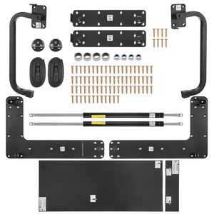 Kit Letto a Scomparsa Verticale Deluxe Fai-da-te Full-Size con Hardware Meccanico Rinforzato e Leva Pneumatica per Struttura Letto a Muro - Ferramenta per Mobili - Product Image 1