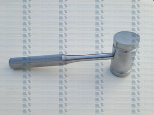 Martillo Quirúrgico Ortopédico de Cabeza Pesada de 3 LB (1.36 kg) para Huesos, Largo/Oblicuo (O/L) 10.75'' - Instrumento para Levantar Huesos Duros - Product Image 2