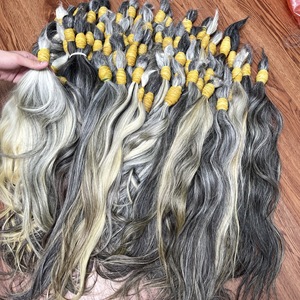 Offres Spéciales : Lots de Cheveux Vietnamiens Gris Bruts, Qualité Naturelle Pure, Sans Perte, Sans Mélange, Vente en Gros Directe Usine - Product Image 6