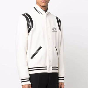 Hot Selling OEM Service Latest Design Men Letterman Jackets Custom Made Design Plus Size Men Winter Jacket - Product Image 2