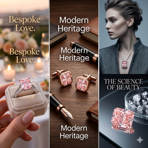 เพชรทรงเรเดียนท์คัท สีแฟนซี ความสะอาดระดับ VVS2 ผลิตด้วยเทคนิค CVD จากห้องปฏิบัติการ แบรนด์ Jk Creation รับรองโดย IGI ผลงานชิ้นเอกแห่งความหรูหราที่เป็นมิตรต่อหลักจริยธรรม - Product Image 5