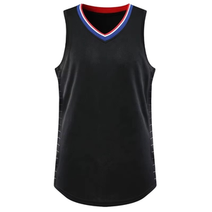 Fabricante de Camisetas de Baloncesto Personalizadas Unisex, Sublimadas, Transpirables, Antibacterianas, Sin Mangas, 100% Poliéster, Ajustables - Product Image 3