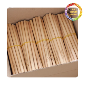 Pailles en bambou naturel de qualité supérieure, écologiques et réutilisables pour les magasins de jus - Product Image 2