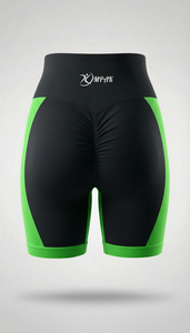 กางเกงออกกำลังกายเอวสูงแบบไร้ตะเข็บ ยกกระชับสะโพก ระบายอากาศได้ดี เหมาะสำหรับโยคะ ปั่นจักรยาน ฟิตเนส สตรีทแวร์ - Product Image 5