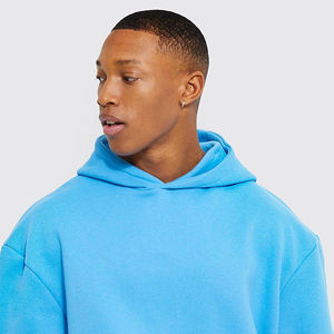 Sudadera con Capucha Oversize para Hombre y Mujer, Diseño de Moda Invernal, Bordado Hip Hop, Estampado Serigrafiado, Ropa Urbana Cálida, 100% Sólida - Product Image 5
