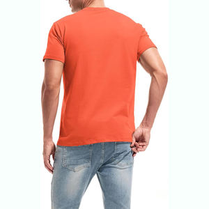 T-shirts pour hommes les plus vendus, tendance, look minimaliste, col rond, mode décontractée, en vente - Product Image 3
