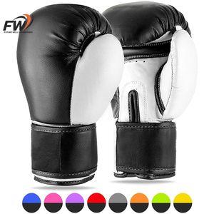 Guantes de Boxeo Profesionales de Peso Pesado para Entrenamiento, Guantes de Combate de Cuero Sintético Hechos a Medida, Pedido OEM - Product Image 2