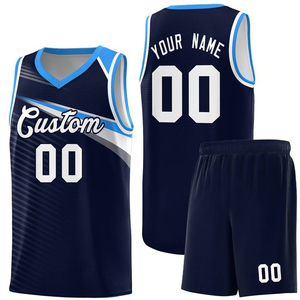 Uniforme de Baloncesto Personalizado y Transpirable de Talla Grande, con Nombre y Número, Reversible, de Malla, Conjunto de Ropa Deportiva para Equipo, OEM - Product Image 3
