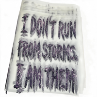 Transferts DTF personnalisés en gros, motifs prêts à poser, thermocollants, sérigraphie, décalcomanies lavables pour vêtements et t-shirts