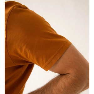 Camisetas de Hombre Personalizadas con Logotipo Estampado en la Parte Delantera, Tejido Formal de 300g, 100% Algodón, Cuello Redondo, Corte Regular, Ribete en Contraste, Secado Rápido, Transpirables - Product Image 4