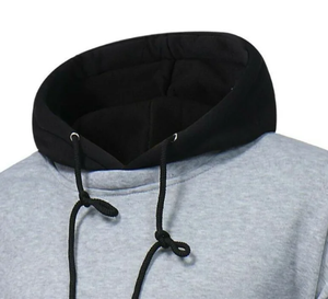 Sudadera con capucha para hombre de 450 g, personalizada al por mayor, con efecto de tinta salpicada y desgastado, estilo urbano, popular para invierno, oversize - Product Image 5
