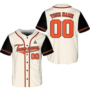 Camiseta de Béisbol Personalizada 2025 con Cuello en V, Estampado Corto, Retro, con Franjas y Logotipo Frontal, Uniforme de Equipo, Nombre y Número Personalizados, Pro 100% - Product Image 5