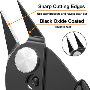 Stainless Steel Hair Extension Pliers Keratin Bond Cutting Wire Flush <b>Cutters</b> Professional Clippers Nippers Reusable Salon Hair - Product Image 5