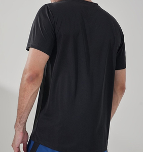 เสื้อยืดคอตตอนพรีเมียมผู้ชาย ทรงปกติ เนื้อผ้านุ่ม ระบายอากาศดี คอกลม สวมใส่สบาย เหมาะสำหรับฤดูร้อน ใส่ได้ทุกวัน สไตล์สตรีทแวร์ สำหรับขายปลีก - Product Image 3
