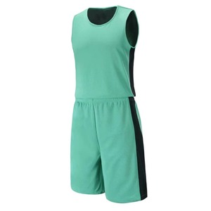 Ensemble de maillot de basket sans manches pour homme, couleur turquoise, col en V, évacuation de l'humidité, coupe régulière, vêtements de sport pour toutes les saisons - Product Image 6