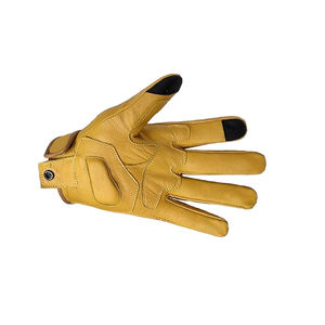 Guantes de Motocicleta Unisex de Cuero Blanco Genuino, Guantes Negros para Carreras, Protección para Motociclismo, Verano, Esquí, Uso Casual - Product Image 5