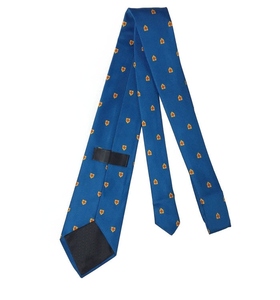 Corbata Formal Premium Clásica de Poliéster con Estampado Floral a Rayas, Emblema Cruzado Bordado a Máquina de los Caballeros Templarios, Logotipo Personalizado para - Product Image 2