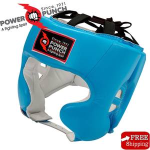 หมวกป้องกันศีรษะสำหรับชกมวยสีแดง รุ่น Power Punch แบบผูกเชือก ปรับได้ สำหรับผู้ใหญ่ ป้องกันการบาดเจ็บในการฝึกศิลปะการต่อสู้ - Product Image 4