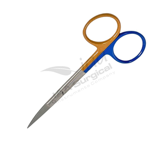 Tijeras Quirúrgicas Manuales Iris Super Cut, Hoja Recta, Acero Alemán, 3.5/4/4.5 Pulgadas (9/10/11.5 cm), Uso Médico - Product Image 4