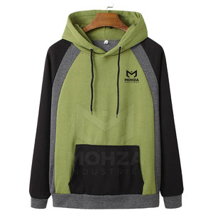 เสื้อฮู้ดผู้ชายแบบสวมหัว รุ่นใหม่มาแรง ลดราคาพิเศษ ผ้าฝ้ายฟลีซ 100% ระบายอากาศได้ดี ดีไซน์โดดเด่น - Product Image 1
