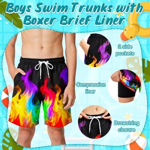 Custom Printed Men Swim <b>Shorts</b> Quick Dry Streetwear Style Beachwear Board <b>Shorts</b> OEM - Product Image 3