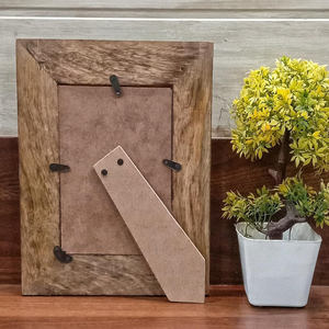 Premium Wood Photo Frame Handmade Elegant Luxury Solid Wood Photo Frame Classic Home Office Boutique Desk Display Decoration - Product Image 4