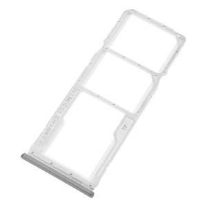 ถาดใส่ซิมและไมโคร SD การ์ด Xiaomi redmi Note 9-สีเงิน - Product Image 3