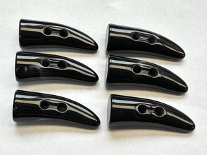 100% Handmade NATURAL CRAFTS Premium Design Eco-Friendly Modern Horn <b>Toggle</b> <b>Button</b> Garment Accessories Perfect Enterprises - Product Image 2