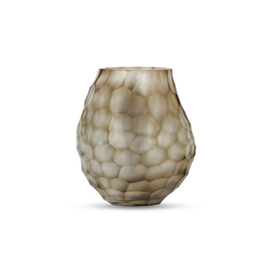 Vase en verre élégant en forme de langue, taillé et poli à la main, vase décoratif pour fleurs, pour l'intérieur moderne de la maison - Product Image 6