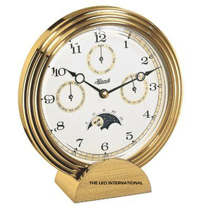 New Arrival Classy Desk Ornament <b>Table</b> <b>Clock</b> Fancy Style Metal Customize Color & Size Brass Antique Finished - Product Image 2