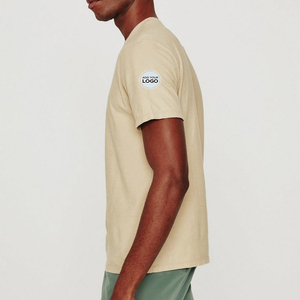 For Level Apparel Bella Canvas District Eco-Friendly Quick Dry Men's Cotton/Bamboo Fiber Casual Short Sleeve T-Shirts-<b>Wholesale</b> - Product Image 1