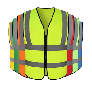 Chaleco Reflectante de Seguridad de Alta Visibilidad al por Mayor, 100% Poliéster, Personalizable - Product Image 5