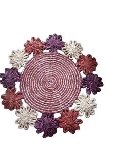 Nouveau tapis en jute tressé naturel 2026, antidérapant, moderne, pour camping, salon, chambre, chambre d'amis, intérieur et extérieur, fabriqué au Bangladesh - Product Image 3