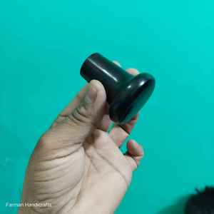 Bastón de Madera de Ébano Negro Auténtico Hecho a Mano, Ecológico, Moderno, Personalizable, de Primera Calidad, con Mango de Madera, Accesorio para Armario, al Mejor Precio - Product Image 1