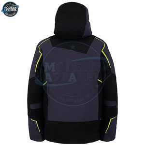 Chaqueta de snowboard para hombre, gruesa y cálida, de forro polar, informal, para uso diario, con capucha, a la moda, ajustada, talla grande, transpirable - Product Image 6