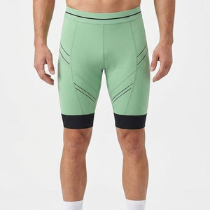 Trendy Sporty <b>Men's</b> <b>Cycling</b> <b>Shorts</b> Solid Quick Dry Lightweight Spandex/Polyester Material <b>for</b> Comfortable Fit <b>Cycling</b> Training - Product Image 1