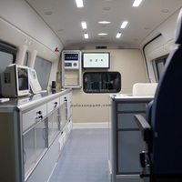 Clinique oculaire mobile de qualité supérieure, toute nouvelle ambulance diesel, transmission automatique séquentielle à six vitesses, moteur 2.8L, norme d'émission EURO 5
