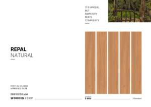 Azulejos de Porcelana Vitrificada Digital de Formato Largo 200X1200MM para Pisos Modernos Residenciales, Comerciales y de Diseño de Interiores - Product Image 4