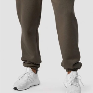 Pantalones deportivos casuales de algodón para hombre, con logotipo personalizado al por mayor, estilo urbano, ajuste cómodo. - Product Image 5