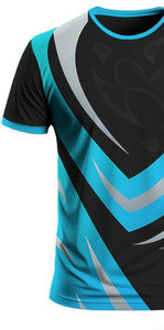 ชุดกีฬาและสันทนาการ เสื้อฟุตบอล ผ้าฝ้ายแท้ 100% ทรงสปอร์ต แขนสั้น ทรงหลวม ปรับแต่งได้ แฟชั่นทันสมัย เสื้อยืดคอกลม - Product Image 5