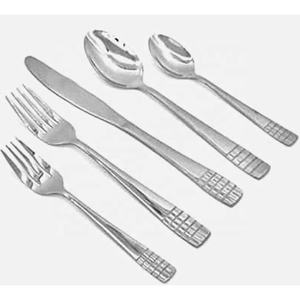 ชุดเครื่องใช้บนโต๊ะอาหารด้ามยาวแบบเรียบด้ามยาวทำจากสแตนเลสสตีลมีเอกลักษณ์ดีไซน์แบบเกาหลี - Product Image 2