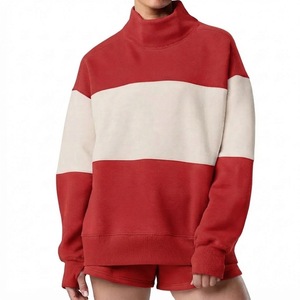 Compre Sudadera Premium de Cuello Alto para Mujer, Estilo Casual, Manga Larga, Diseño Cómodo y Relajado, Ropa de Moda para el Día a Día - Product Image 2