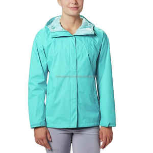 2025 for Women Fashion Workout Windproof <b>Zipper</b> 100% Polyester Woman Zip up Nylon Boxy Fit Jackets For Women - Product Image 1