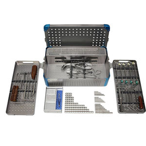 Kit d'instruments orthopédiques manuels de pointe pour traumatologie, en acier inoxydable, pour os vétérinaires - Product Image 2
