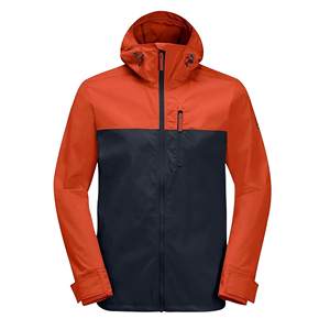 Veste imperméable à capuche pour homme, style sportif, en polyester, pour l'hiver et les activités de plein air - Product Image 1