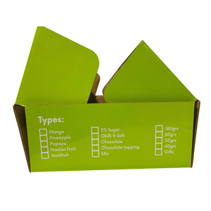 Caja de Cartón Rectangular para Mango, Papel Corrugado con Recubrimiento de Color CMYK Pantone, Logotipo del Cliente, Vietnam, Juego de Embalaje de Alta Calidad - Product Image 3